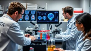 well-equipped laboratory focusing on brain health research